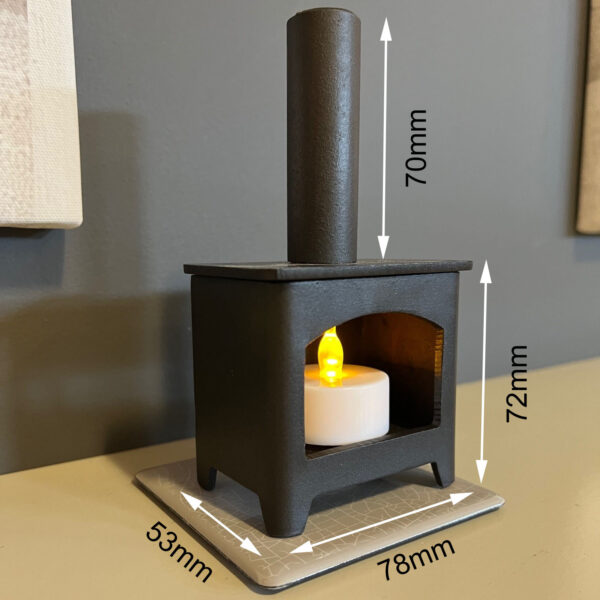 Mini Stove with dimensions