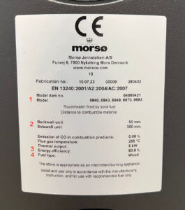 How to identify a Morso Stove.