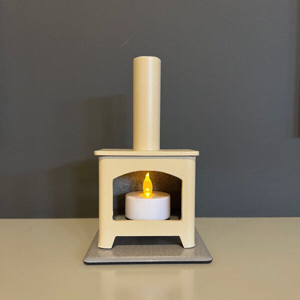 Almond Mini Woodburner