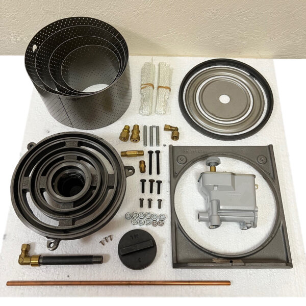 Rayburn 308K Burner Assembly with Deep Well Base. Genuine Assembly from Rayburn.